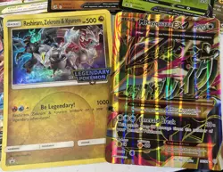 Pokemon TCG - JUMBO Card Lot of 22! Rayquaza Reshiram Zekrom Kyurem - Image 2