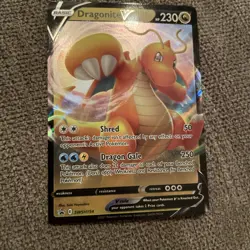 Pokemon SWSH: Sword & Shield Promo Cards Dragonite V #SWSH154 Promo - Image 1