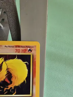 Pokemon TCG Flareon Holo Rare Unlimited Card 3/64 Jungle MP/LP Condition - Image 4