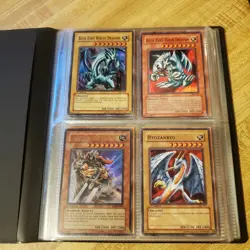Yu-Gi-Oh! Cards Lot 187 Miscellaneous Used Cards In 2 Binders *Read Description - Image 1
