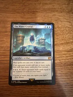 The Water Crystal Final Fantasy R 0085 Magic The Gathering MTG - Image 1