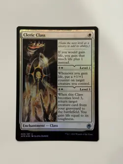 Cleric Class (AFR) 6 Foil - Image 1