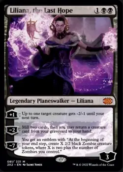 Liliana, the Last Hope [Double Masters 2022] Foil Near Mint - Image 1