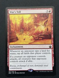 Magic the Gathering War's Toll - Image 1