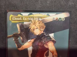 Cloud, Ex-SOLDIER Borderless - FIC 0202 NM - MTG Magic - Image 3