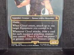 Cloud, Ex-SOLDIER Borderless - FIC 0202 NM - MTG Magic - Image 4