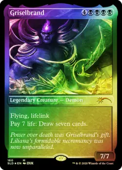 1x Griselbrand (160) - Foil Etched NM-Mint, English Secret Lair MTG Magic - Image 1