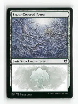 Snow-Covered Forest (285) Kaldheim Regular - Image 1