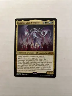 Atraxa, Grand Unifier X 1 - NM/M- Phyrexia: All Will Be One Magic The Gathering - Image 1