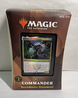 2021 Magic the Gathering Strixhaven Commander Deck Silverquill Statement Sealed - Image 1