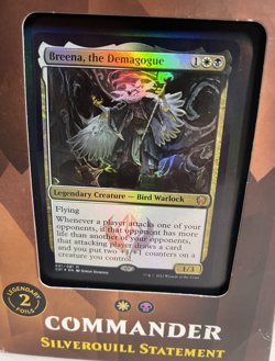 2021 Magic the Gathering Strixhaven Commander Deck Silverquill Statement Sealed - Image 2