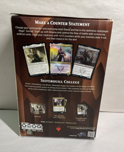 2021 Magic the Gathering Strixhaven Commander Deck Silverquill Statement Sealed - Image 4