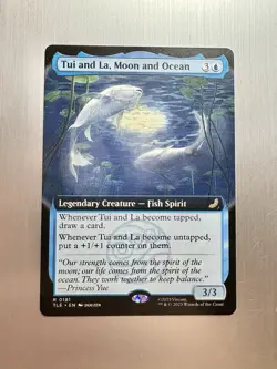 Tui And La, Moon And Ocean - 181 - MTG Avatar: The Last Airbender - Extended Art - Image 1