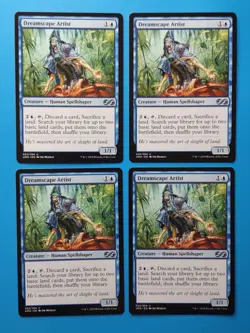 MTG 4x Dreamscape Artist x4 NM Ultimate Masters Magic Playset - Image 1