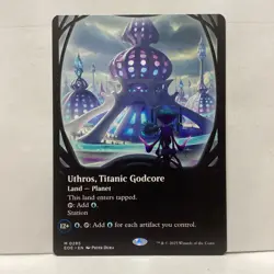 MTG Uthros, Titanic Godcore Magic: The Gathering Edge of Eternities Mythic #0285 - Image 1
