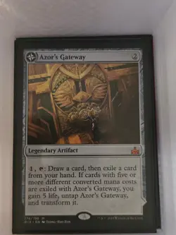 Azor's Gateway - M from Rivals of Ixalan #176 - in LP-NM - Image 1