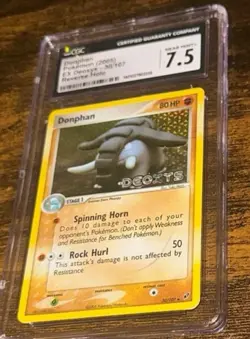 Vintage Pokemon Donphan 30/107 Reverse Holo Stamped - EX Deoxys 2005 CGC 7.5 NM+ - Image 5