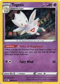 Pokemon - Togetic #SWSH276 - SWSH: Sword & Shield Promo Cards Holo - Image 1