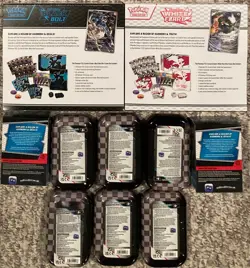 Pokemon Black Bolt & White Flare ETB - Booster Bundle Box - Mini Tin Sealed Lot - Image 2