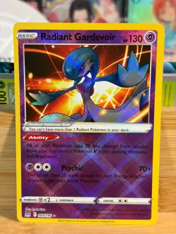 RADIANT GARDEVOIR 069/196 Lost Orgin Radiant Rare Holo Pokemon TCG Near Mint - Image 1