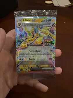 🔥 Pokemon Jolteon ex 030/131 Prismatic Evolutions Promo Surprise Box SEALED - Image 1