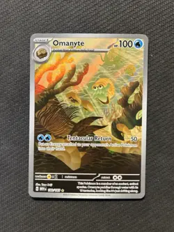 Pokemon TCG 151 Omanyte 180/165! NM Condition! See Description! English! - Image 1