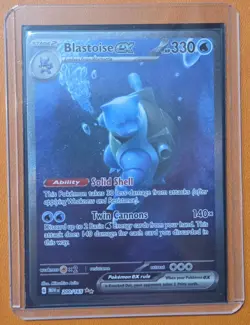 POKEMON SCARLET AND VIOLET 151 BLASTOISE EX 200/165 - Image 2