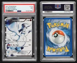 Reshiram Pokemon Black & White Base Set PSA 7 - Image 3