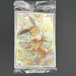 Eevee - SVP173 - Holo - Prismatic Evolutions - Sealed - Pokemon Black Star Promo - Image 3