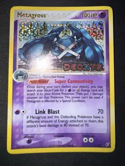 Metagross 11/107 EX Deoxys Reverse Holo Stamped LP-NM Pokemon TCG - Image 1