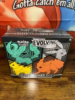 Pokemon Evolving Skies Elite Trainer Box ETB **READ DESCRIP** 2021 Umbreon Decal - Image 1
