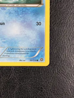 2 Corner Square Cut - Oshawott 30/114 - Error Misprint - Pokemon TCG - Image 5