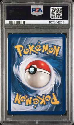 1999 POKEMON JUNGLE #1 CLEFABLE-HOLO PSA 8 - Image 2