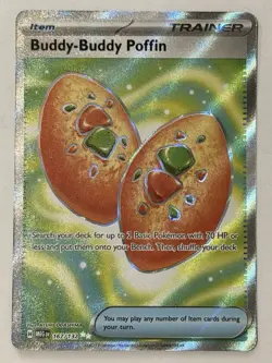 2025 Pokemon Mega Evolution MEG EN Buddy-Buddy Poffin Ultra Rare #167/132 - Image 1