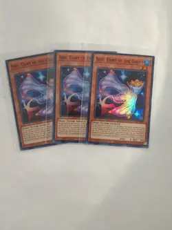 3X Shif, Fairy of the Ghoti - POTE-EN087 Super Rare 1ST ED NM Yugioh Playset - Image 1