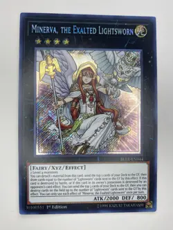 Yu-Gi-Oh! TCG Minerva, the Exalted Lightsworn Battles of Legend: Light's Revenge - Image 1