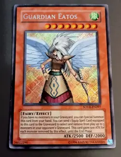 Yugioh Guardian Eatos SOVR-EN097 Secret Rare LP - Image 1