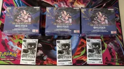 X3 One Piece OP14 The Azure Sea’s Seven Booster Boxes Include 3 Promo Packs - Image 1