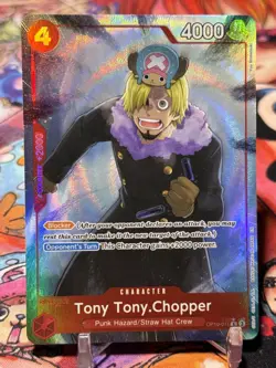 TONY TONY CHOPPER - One Piece OP10-011 - AA Alt Art Rare R PRB02 The Best Vol 2 - Image 1