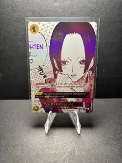 You’ll Frighten Me. - OP14-118 - Alt Art - One Piece TCG - English - Image 1