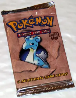 Wizards of the Coast Fossil Booster Pack *New* Lapras 11 cards total 742818060714 - Image 1