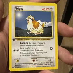 Pokemon Card - Pidgey 1st Edition Italian Base Set 57/102 - Image 1