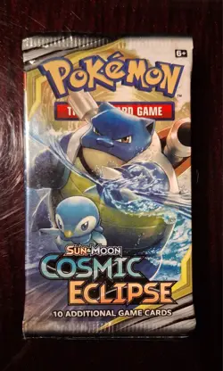 Pokemon Trading Card Game Sun & Moon Cosmic Eclipse Booster Pack 820650805899 - Image 2