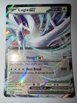 Pokemon TCG - Lugia ex 17/34 Ultra Rare Pokemon Card - Near Mint - Image 1