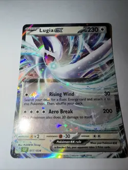 Pokemon TCG - Lugia ex 17/34 Ultra Rare Pokemon Card - Near Mint - Image 3