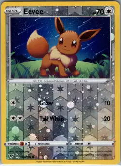 Eevee - (Reverse Cosmos Holo) 130/185 Reverse Holo - Pokemon Card - NM - Image 1