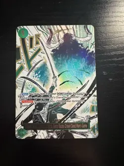 One Piece CCG Demonic Aura Nine-Sword Style Card OP012-036 - Image 1