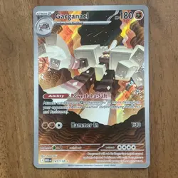 Pokemon TCG Garganacl 147/132 Mega Evolution Illustration Rare NM Card - Image 1
