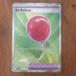 Pokemon TCG Air Balloon Trainer 166/132 Mega Evolution Ultra Rare NM Card - Image 1