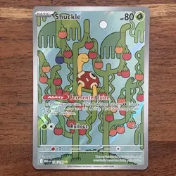Pokemon TCG Shuckle 136/132 Mega Evolution Illustration Rare NM Card - Image 1